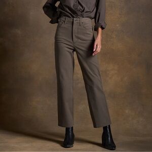 Rowan Merilee 5 Pocket Canvas Pant in Brown size 28